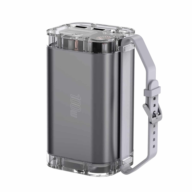 4smarts Lucid Ultra 40000mAh 100W Power Bank - Gray