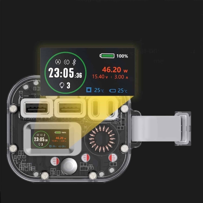 4smarts Lucid Ultra 40000mAh 100W Power Bank - Gray