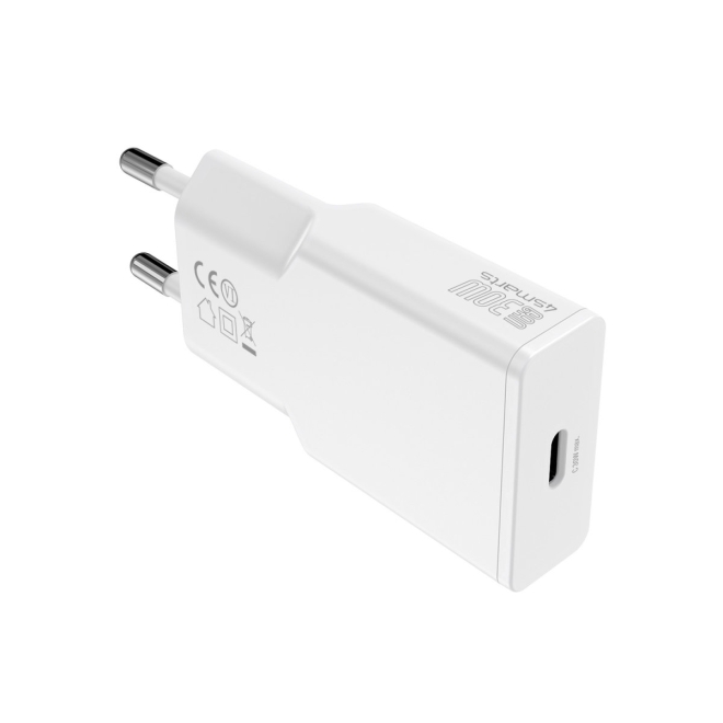 4smarts Ladegerät PDPlug Slim 30W GaN - Weiß