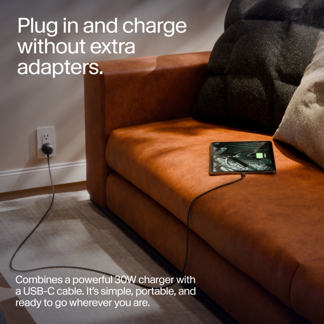 Twelve South 30W USB-C Stromkabel 3m EU schwarz