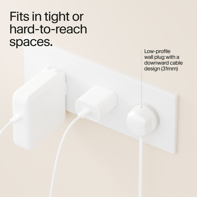 Twelve South 30W USB-C Stromkabel 3m EU weiß