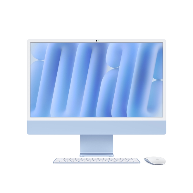 Apple iMac (24") M4 Chip 10/10-Core (24GB/512GB) - Blau