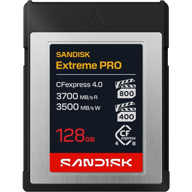 CFexpress Extreme PRO 128GB (4.0 / Type B / 3.700.MB/s)