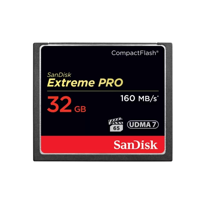 SanDisk Extreme PRO CompactFlash Speicherkarte 32GB