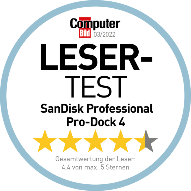 SanDisk® Professional PRO-DOCK 4