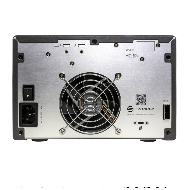SymplyLTO XTH Desktop 12/30TB SAS 1x LTO-8 inkl. DC&CC & 2m Kabel (SFF-8644 to 8644) 3J.