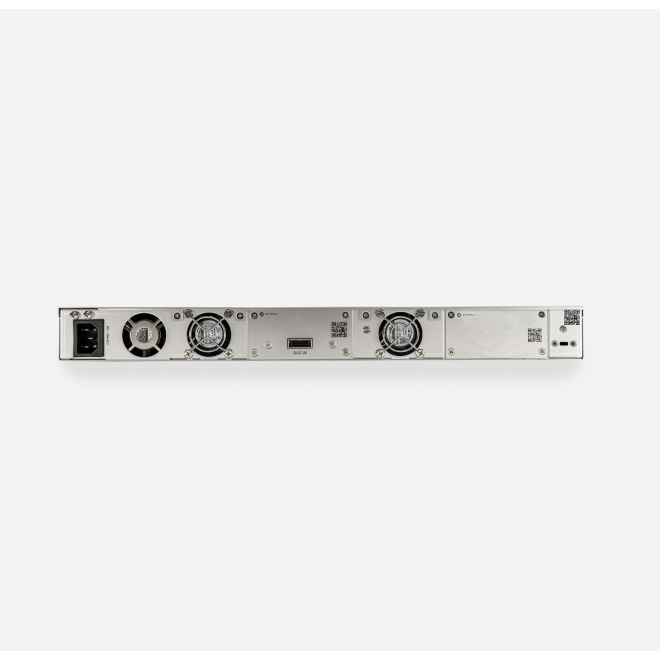SymplyLTO 1RU 12/30TB SAS HH 1xLTO-8 inkl. DC&CC; 2m Kabel (SFF-8644 to 8088) 3J.