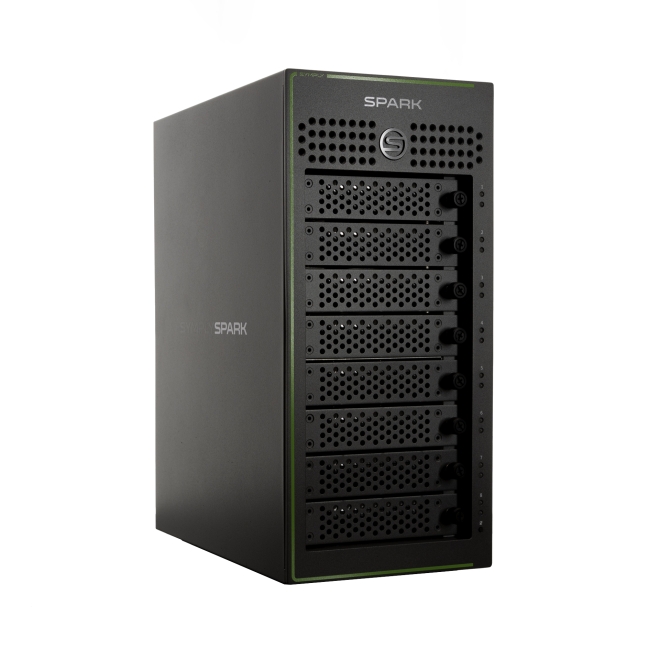 SymplySPARK XT Desktop 8 Bay Thunderbolt 3 RAID 144TB ohne NANUK Koffer