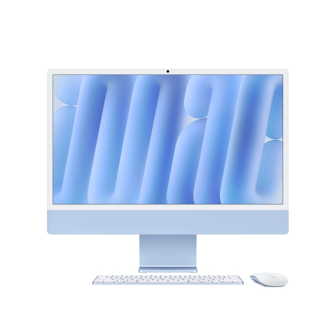 Apple iMac (24") M4 Chip 10/10-Core (24GB/256GB) - Blau