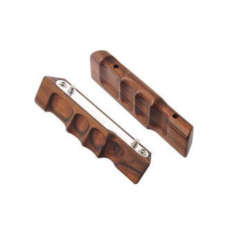 ALPA handgrips rosewood natural