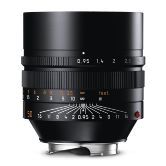 Leica Noctilux-M 1:0,95/50mm ASPH. schwarz eloxiert (Verpackung geöffnet)