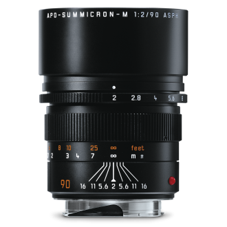 Leica, APO-SUMMICRON-M 1:2/90 ASPH., schwarz eloxiert
