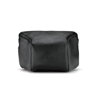 Leica, Leder Pouch, schwarz, kleines Vorderteil