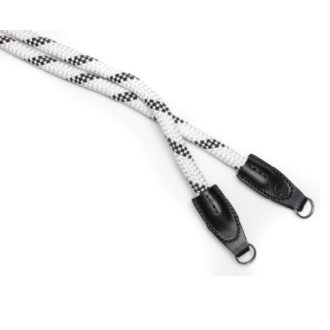 Leica, Rope Strap, white and black, 100 cm, Ring