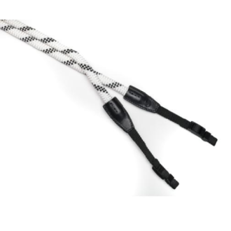 Leica, Rope Strap, white and black, 100 cm, SO, Stoffschlaufe