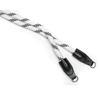 Leica, Rope Strap, white and black, 126 cm, Ring
