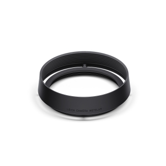 Leica, Gegenlichtblende, rund, Aluminium, schwarz