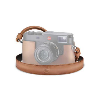 Leica, M11, Tragriemen, Leder, cognac