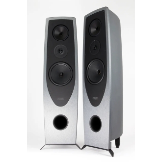 Rega, AYA speakers, steel gray