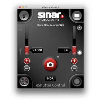 Sinar Digital HR 5.6/180 Blendenkörper (M67) mit Objektivplatine 100