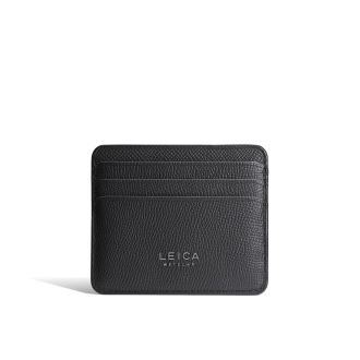 Leica Cardholder horizontal, Leder, schwarz