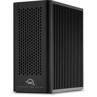 OWC Express Ultra 4M2 Thunderbolt 5 80 Gbit/s – Gehäuse für vier NVMe-M.2-SSDs (ohne Software)