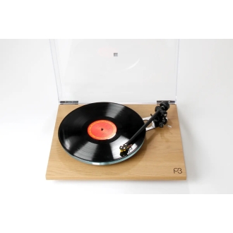 Rega, Planar 3 + Excalibur Schwarz - Eiche