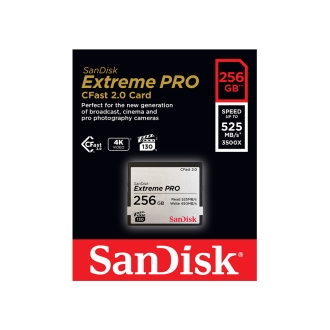 SanDisk CFast 2.0 Extreme Pro 256GB 