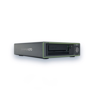 SymplyLTO Desktop 12/30TB SAS HH LTO-8 inc DC&CC & 2m Cable (SFF-8644 to 8088) 3Yr