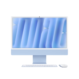Apple iMac (24") M4 Chip 10/10-Core (24GB/512GB) - Blau